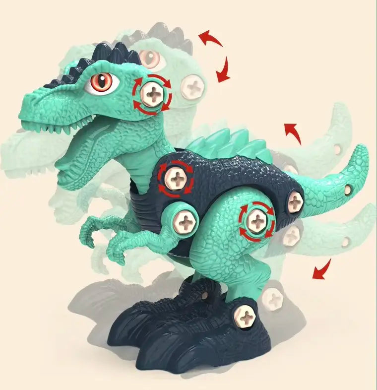 Barnevennlig skrutrekker: Montessori Dino KIT